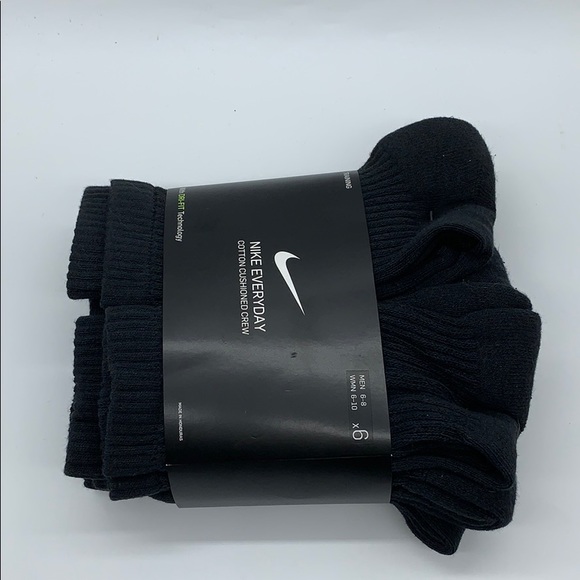 NIKE 6 pairs pack EVERYDAY COTTON CUSHIONED CREW - Picture 5 of 16